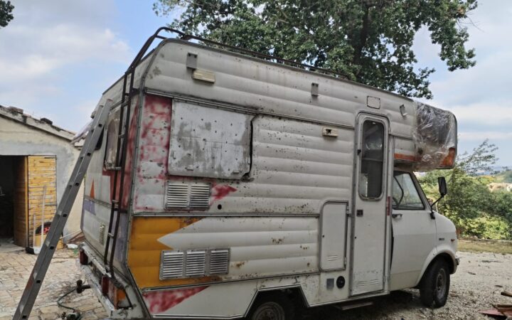 camper bedford arca scout 1970