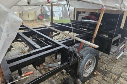 telaio verniciato con fernovus